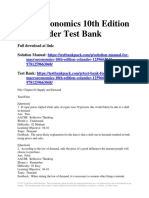 Macroeconomics 10th Edition Colander Test Bank 1