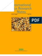 International Rice Research Notes Vol.19 No.1