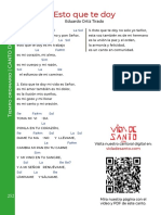 Esto Que Te Doy Letra PDF