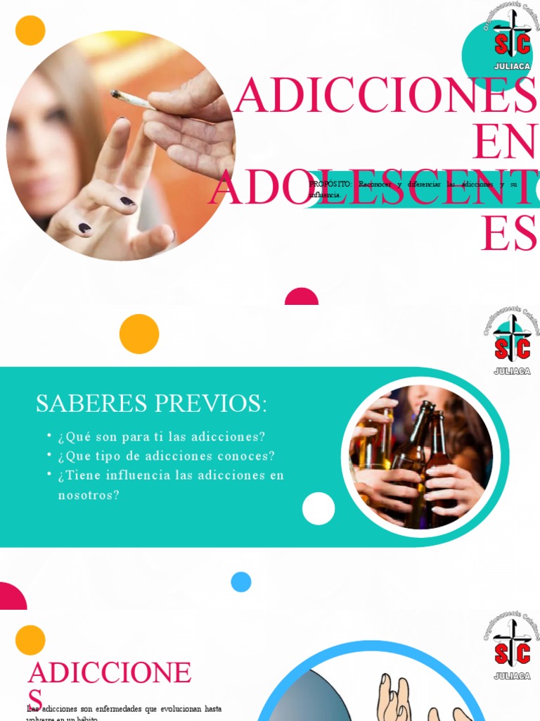 23. Adicciones en adolescentes | PDF