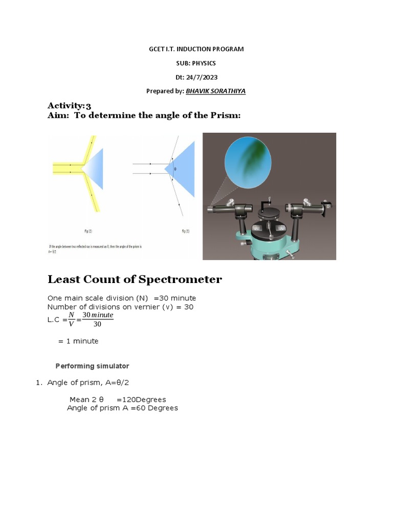 Spectrometer PDF
