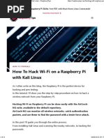 How To Hack WiFi On Raspberry Pi With Kali Linux