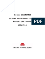 Owj101108 Wcdma RNP Antenna Isolation Analysis (Umts-Gsm) Issue1.1