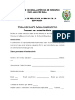 Instrumento de Evaluación Educativa