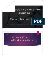 Unidad 4. Ejercicios - Valoración Con Estándar Analítico A Un Punto y Curva-Regresion y Correlacion