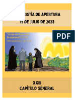 Eucaristía de Apertura-19 Julio 2023