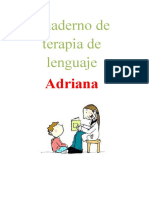 ADRIANACuadern Terapi Lenguaje