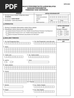 Contoh Borang Kew.8 Depan