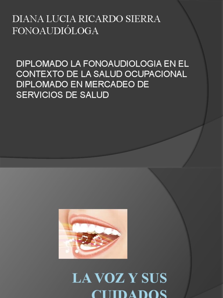 Cuidado y salud de la voz humana | PDF | Respiración | Sonido