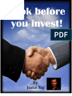 Look Before You Invest eBook