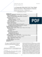 Growth Kinetics of Suspended Microbial Cells