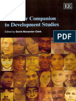 David Clark The Elgar Companion to Development Studies   2006