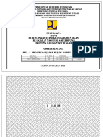 PPK 1.1. Preservasi Jalan Kujan - Runtu - Sp. Runtu