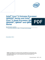 Core 2 Extreme Quad 45nm Process Spec Update