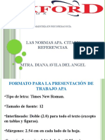 CITAS Y REFERENCIAS APA 6a Edicion