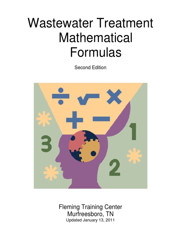 Wastewater Treatment Math Formulas | PDF | Environmental Engineering ...