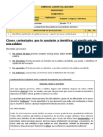 7° Guía Aprendizaje N°9 Vocabulario Contextual