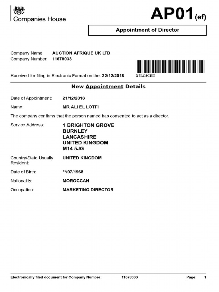 Companies House N Ireland