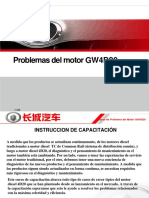 11 Casos de Problemas Con El Motor GW4D20
