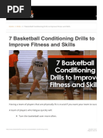 7 Basketball Conditioning Drills