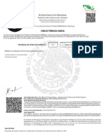 Certificado Prepa MOBS Hispanoamericano