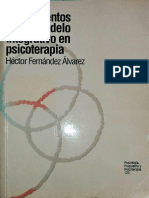 U1 Fernandez Alvarez, Fundamentos de Un Modelo Integrativo en Psicoterapia - Cap. 2
