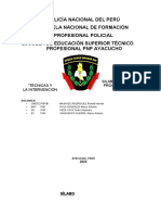 Silabo de Tecnicas y Procedimientos Completo