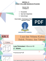 Modul 6 Luas Dan Volume Bangun Ruang