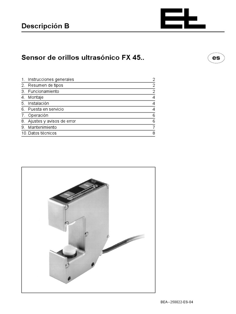 Capteurs Ultrasoniques Panasonic EFR-OHB40K24 Et EFR-RUB40K25 - Paire émetteur/récepteur 40KHz Neufs
