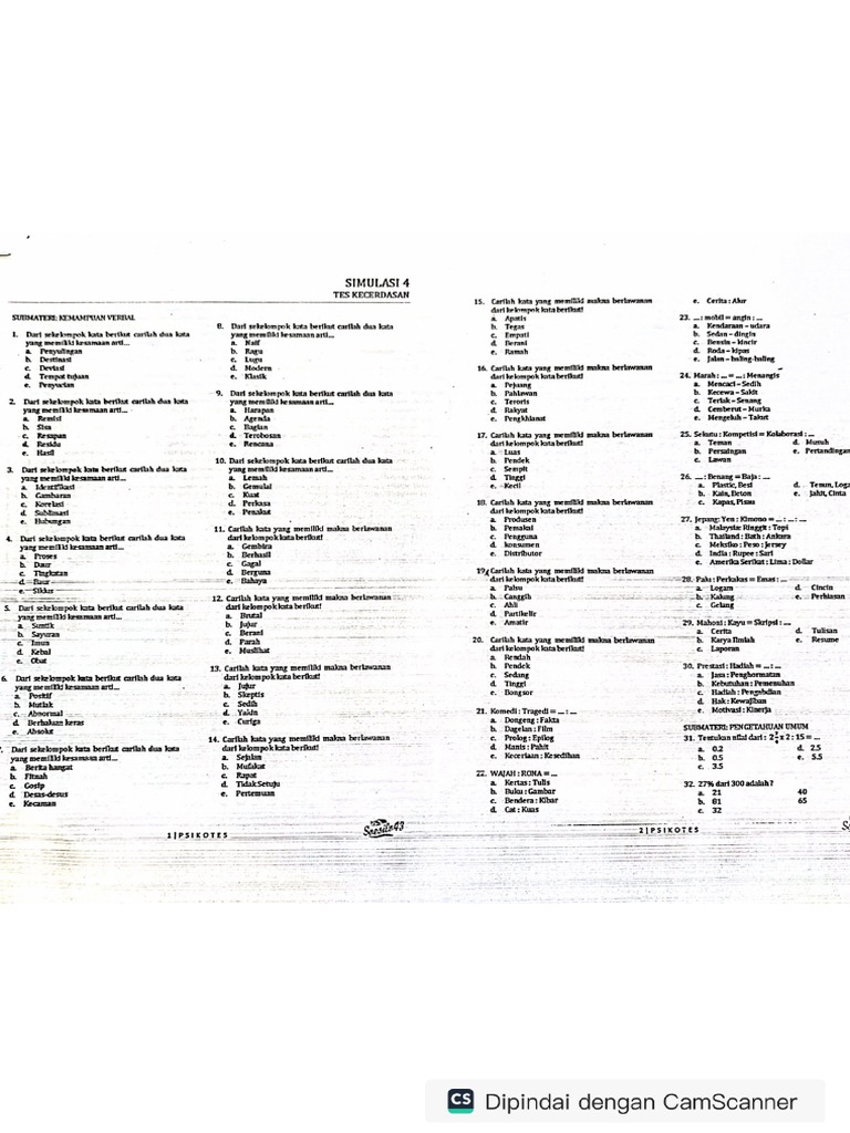 Tes simulasi pdf
