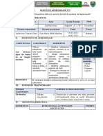 2 - Sesión de Aprendizaje VI