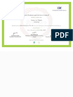 Green Pro Certificate Upto 2025