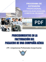 CPA - 6 Procedimientos en La Facturacion Del Pasajero de Una Compañia Aerea A4