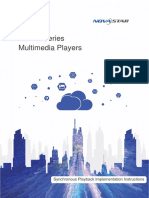Taurus Series Multimedia Players Synchronous Playback Implementation Instructions V1.6.7