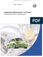 Manual Sistema Inyeccion Electronica Motor 1 8 Turbo Volkswagen Turboalimentacion Sobrealimentacion Componentes