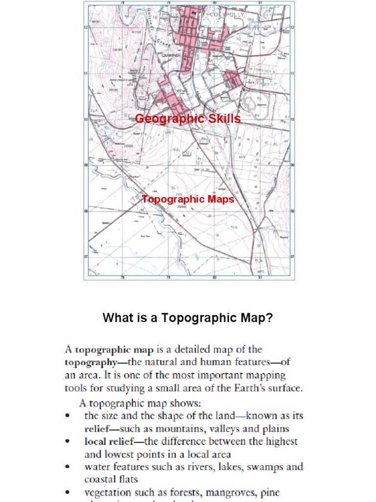 Geographic Skills PDF