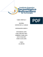 GESTION DE LA CALIDAD TAREA 5