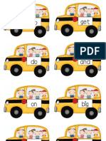 Sight Word Bus