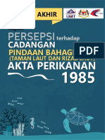 Laporan Akhir Kajian Akta Perikanan 1985