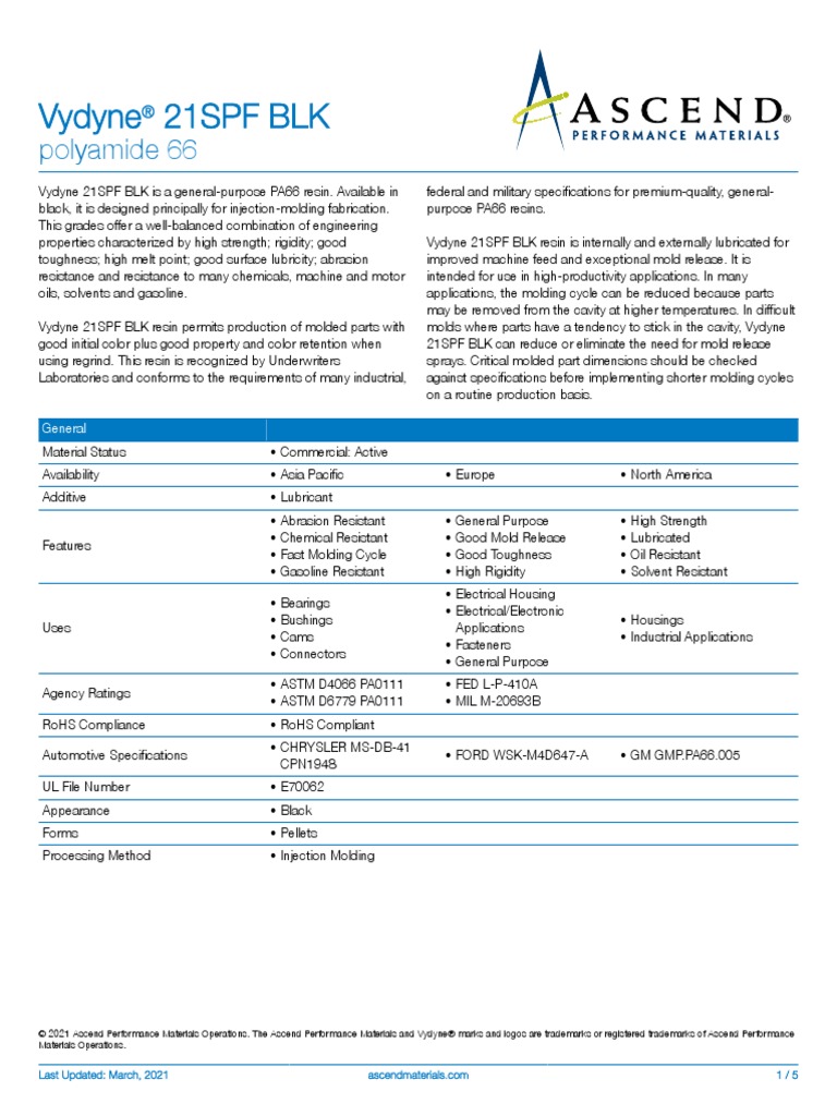 Pa66 Vydene 21SPF | PDF