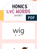 Colorful and Fun Phonics CVC Words - Short Vowel Sound I Presentation