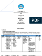 Silabus K13 Kelas 5 Tema 4