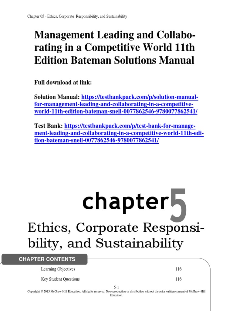 Management Leading and Collaborating in A Competitive World 11th ...