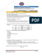 Naftal Naftal-Pratica II-Tabela Periodica-Química Geral-2020