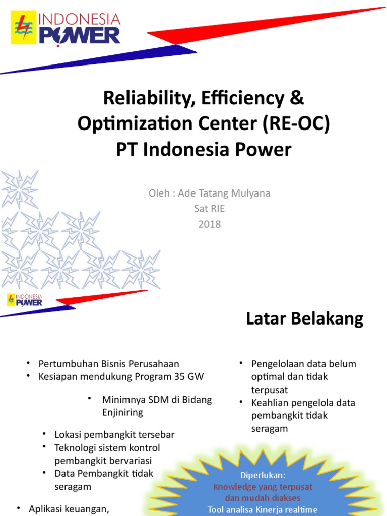 Introduction REOC PT. Indonesia Power | PDF
