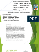 2da Ley de Termodinamica Ppt Exposicion