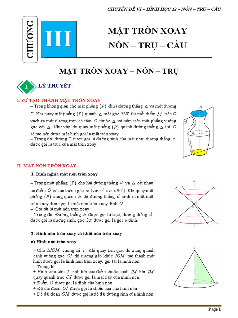 Tai Lieu Chuyen de Mat Non Mat Tru Mat Cau | PDF