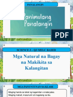 SCIENCE 3 Q4 TAGALOG - Mga Natural Na Bagay Na Makikita Sa Kalangitan 2022-2023 INDICATORS