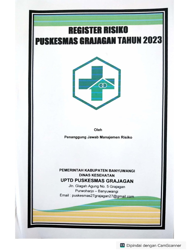 Register Risiko Puskesmas Grajagan Pdf