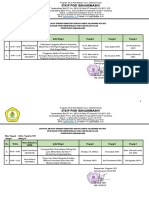 Jadwal Ujian Skripsi PGSD Genap - Agustus 2023